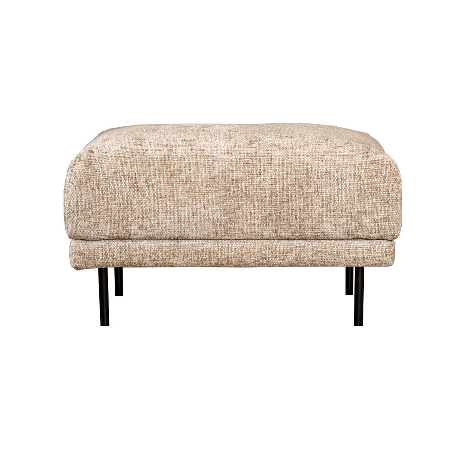 Hocker Denver taupe chenille