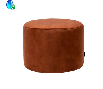 Bronx71 Poef/hocker Beau koper velvet