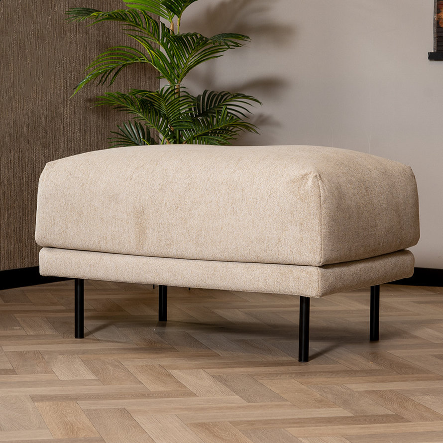 Hocker Denver taupe polyester