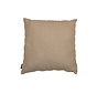 Kussen Hilda taupe polyester 45 x 45 cm