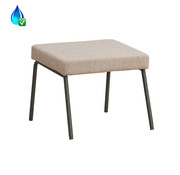 Bronx71 Hocker Espen taupe gerecycled polyester