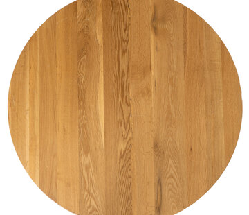 Bronx71 Tafelblad Sven rond eikenhout Ø80 cm