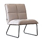 Scandinavische fauteuil Joran beige