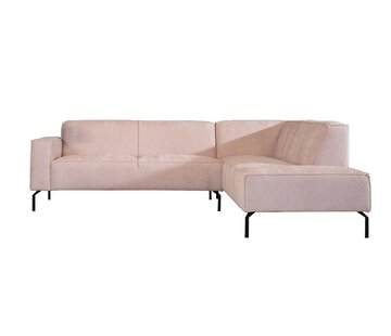 Bronx71 Hoekbank rechts Kansas roze polyester