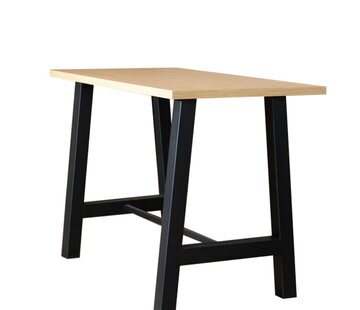 Bronx71 Bartafel Disa melamine eiken 160 x 80 x 106 cm