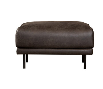 Bronx71 Hocker Denver antraciet eco-leer