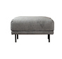 Hocker Denver antraciet polyester