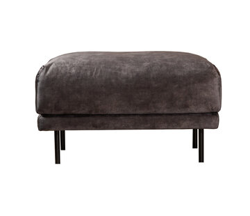 Bronx71 Hocker Denver antraciet velvet