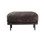 Hocker Denver antraciet velvet