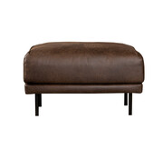 Bronx71 Hocker Denver bruin eco-leer