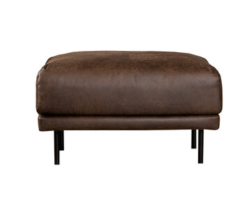 Bronx71 Hocker Denver bruin eco-leer