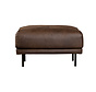 Hocker Denver bruin eco-leer