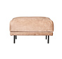 Hocker Denver taupe velvet