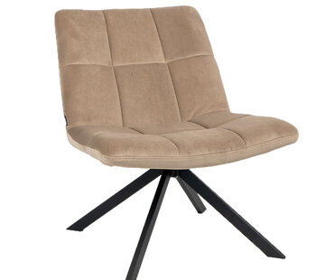 Bronx71 Fauteuil Eevi taupe velvet