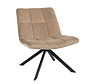 Fauteuil Eevi taupe velvet
