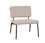 Fauteuil Espen beige gerecycled polyester