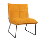 Fauteuil Malaga okergeel velvet
