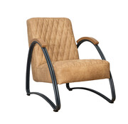 Fauteuil Ivy beige eco-leer