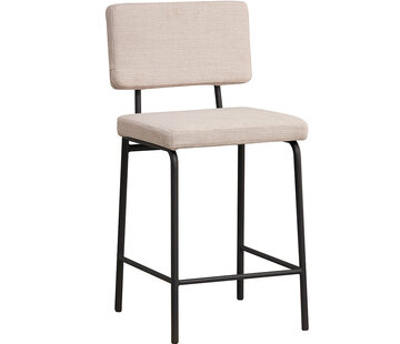 Bronx71 Barkruk Espen beige gerecycled polyester 64-77 cm