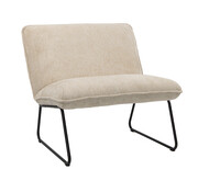 Bronx71 Fauteuil Merle taupe polyester