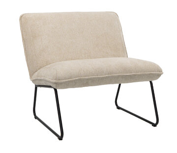 Bronx71 Fauteuil Merle taupe polyester