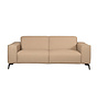 2,5 zits Vegas bank taupe polyester stof
