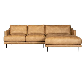 Bronx71 Hoekbank rechts Denver beige eco-leer