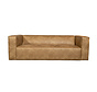 3-zitsbank Memphis beige eco-leer