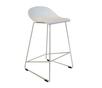 Barkruk Erica wit 66 cm