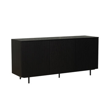 Bronx71 Dressoir Haley zwart eiken 160 cm