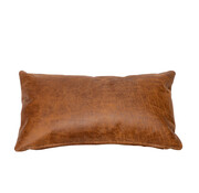 Bronx71 Kussen Kyla eco-leer cognac 25 x 45 cm