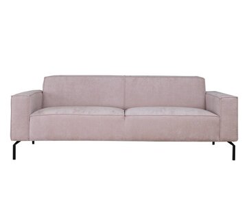 Bronx71 3-zitsbank Kansas roze polyester