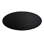Tafelblad Roan ovaal melamine zwart 270 x 130 cm