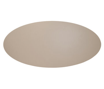 Bronx71 Tafelblad Otis ovaal melamine beige 270 x 130 cm
