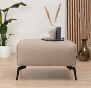 Bronx71 Hocker Vegas taupe polyester