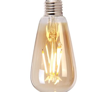 Bronx71 LED Lichtbron Druppel gold 14,5 cm dimbaar