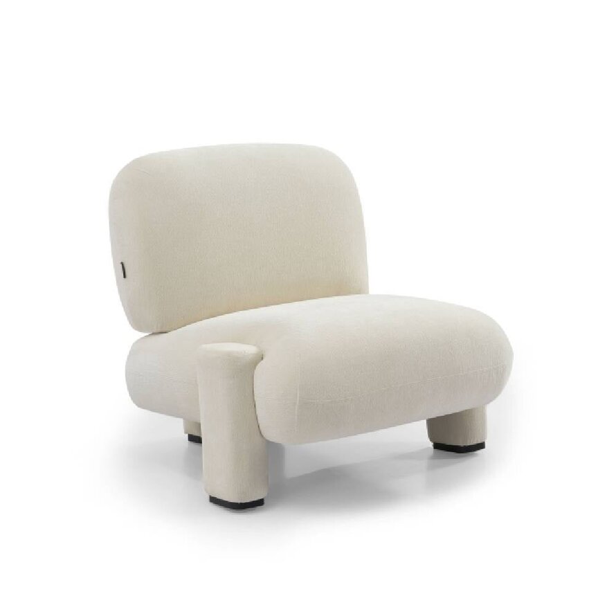 Fauteuil Louise chenille off white