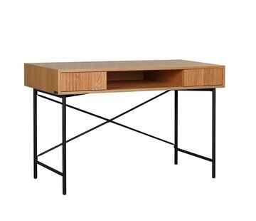 Bronx71 Bureau Maury blank eiken 120x55x77 cm