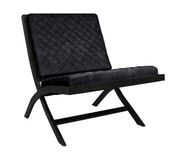 Fauteuil Madrid antraciet velvet