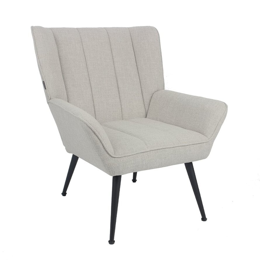 Fauteuil City linnen taupe