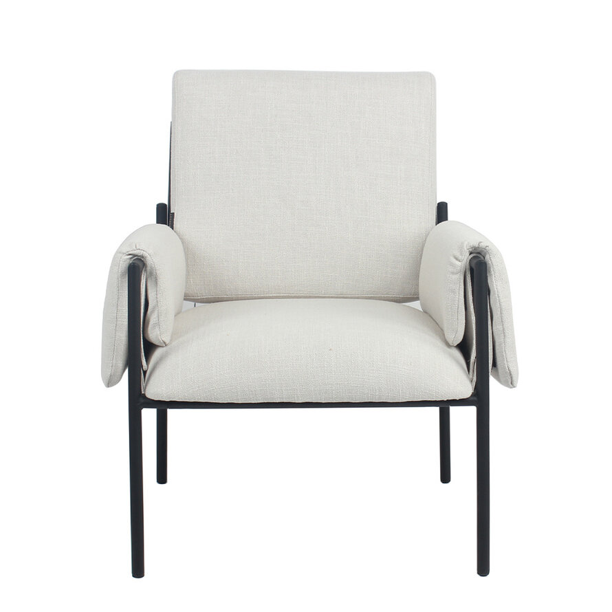 Fauteuil Urban linnen off white