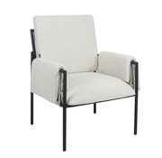 Bronx71 Fauteuil Urban linnen off white