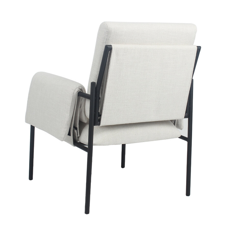 Fauteuil Urban linnen off white