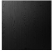 Bronx71 Tafelblad Roan melamine zwart 80 x 80 cm