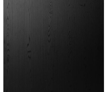 Bronx71 Tafelblad Roan melamine zwart 80 x 80 cm