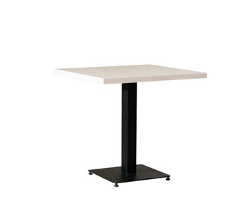 Bronx71 Bistrotafel Nils melamine beige 80 x 80 cm