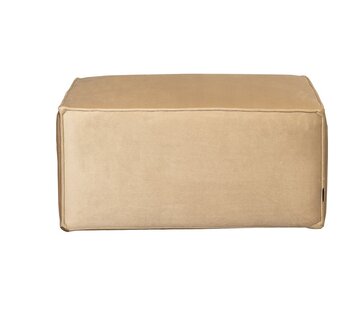 Bronx71 Hocker Memphis champagne velvet