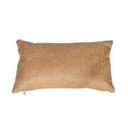 Bronx71 Kussen Kyla eco-leer beige 25 x 45 cm