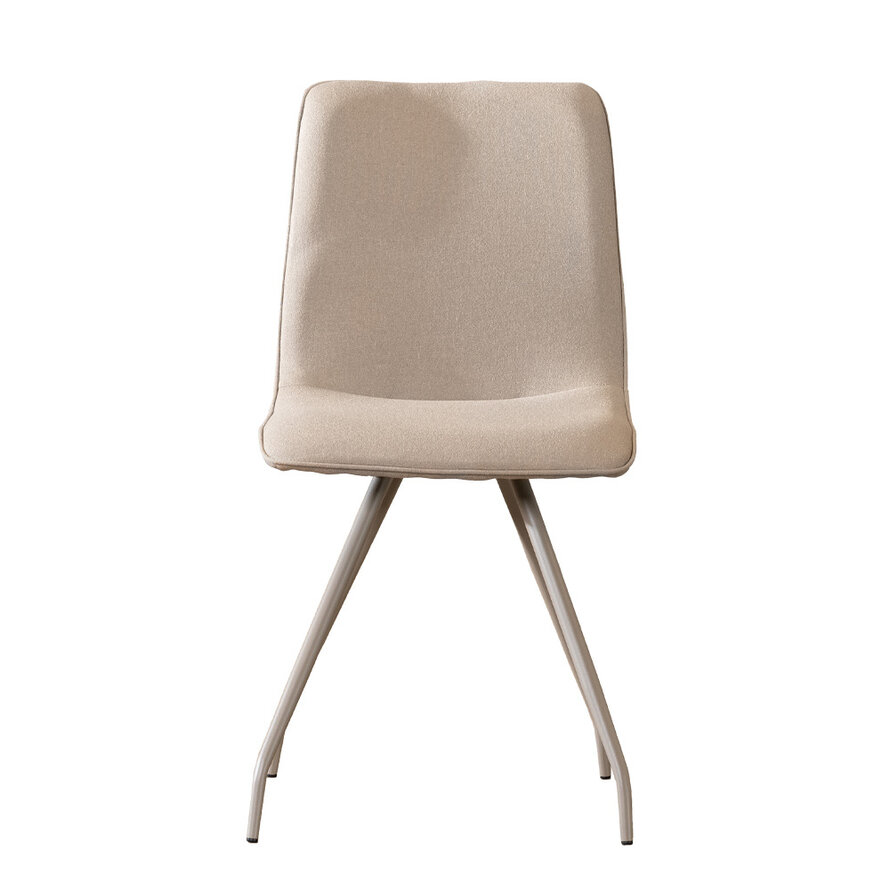 Stoel Pippi taupe gerecycled polyester