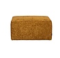 Hocker Memphis okergeel chenille stof